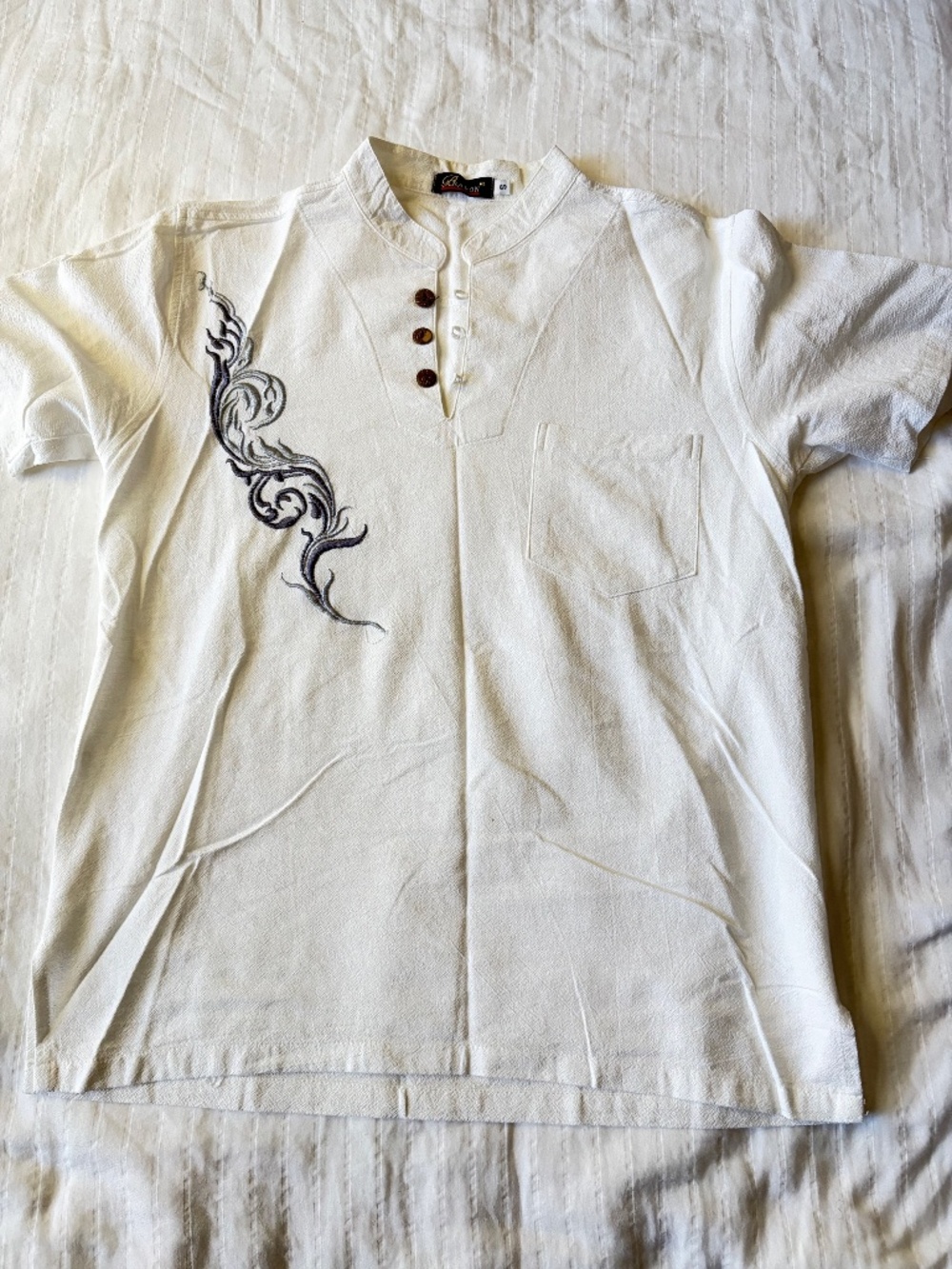 White cotton shirt, S.